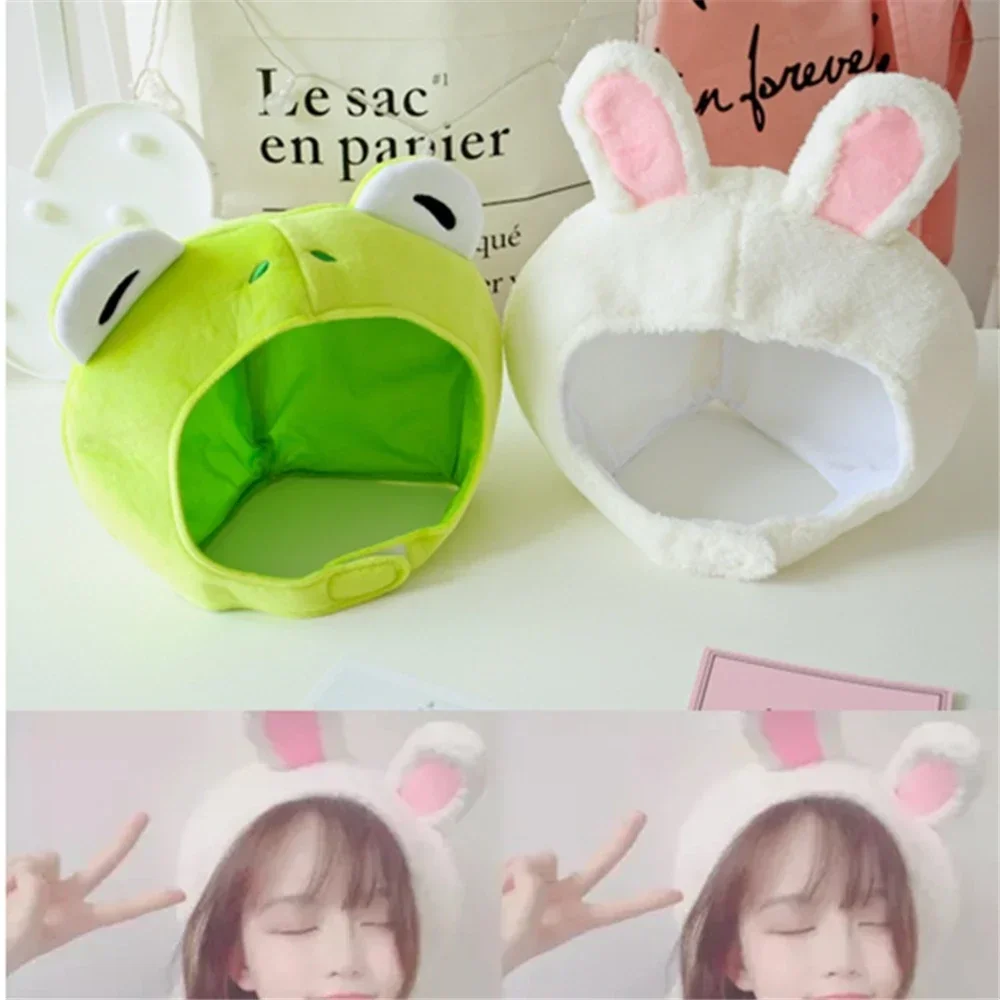 Novelty Funny Big Frog Eyes Bunny Ears Cute Cartoon Plush Hat Toy Green Full Headgear Cap Cosplay Costume Party Dress Up Hat
Novelty Funny Big Frog Eyes Bunny Ears Cute Cartoon Plush Hat Toy Green Full Headgear Cap Cosplay Costume Party Dress Up Hat