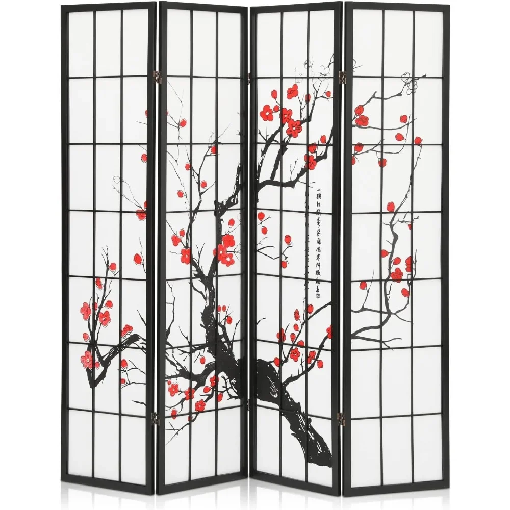 Room Divider 4-Panel Screen Room Divider 5.7ft Plum Blossom Folding Temporary Wall Partition Free Shipping Home Decor Garden
Room Divider 4-Panel Screen Room Divider 5.7ft Plum Blossom Folding Temporary Wall Partition Free Shipping Home Decor Garden