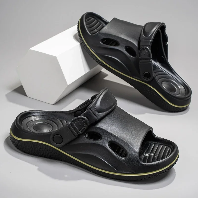 New Indoor Outdoor Lightweight Walking Beach Shoes Flip Flops Men Slippers Summer Casual EVA Soft-soled Platform Slides Sandals
New Indoor Outdoor Lightweight Walking Beach Shoes Flip Flops Men Slippers Summer Casual EVA Soft-soled Platform Slides Sandals