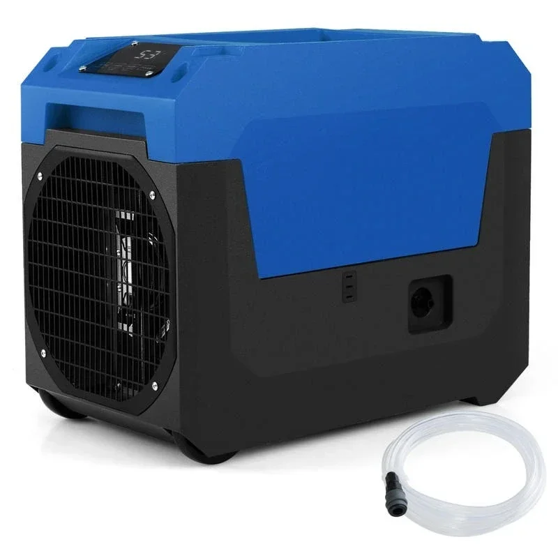 140 Pints Commercial Dehumidifier with Pump and Drain Hose-Blue
140 Pints Commercial Dehumidifier with Pump and Drain Hose-Blue