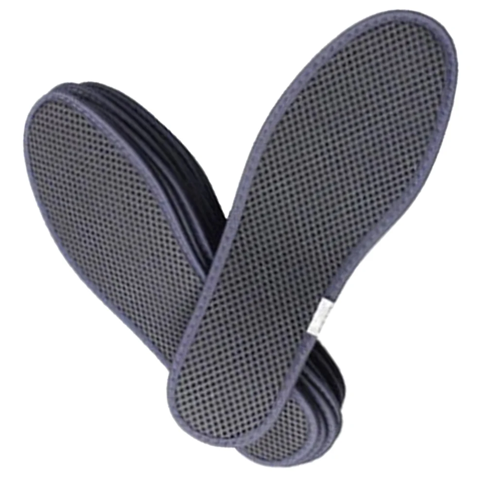 4Pairs Bamboo Charcoal Shoe Insoles Sweat-Absorbent Inserts for Men Women Size 40 Grey Breathable Mesh Comfortable Casual Shoes
4Pairs Bamboo Charcoal Shoe Insoles Sweat-Absorbent Inserts for Men Women Size 40 Grey Breathable Mesh Comfortable Casual Shoes