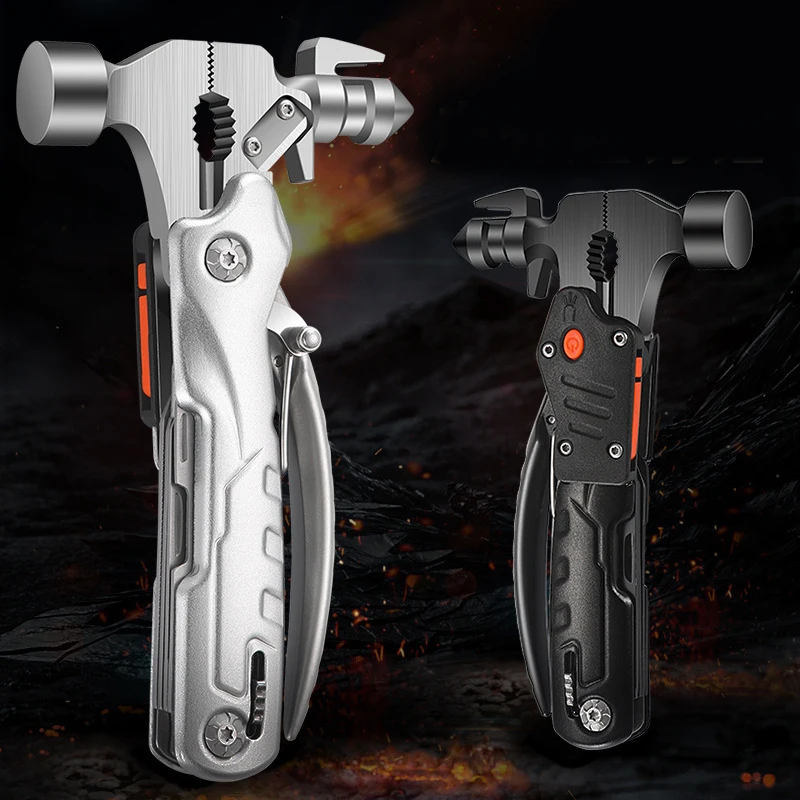 Портативные многофункциональные комбинированные плоскогубцы EDC для улицы, молотки, инструменты для аварийного выживания в автомобиле для разбивания окон
Портативные многофункциональные комбинированные плоскогубцы EDC для улицы, молотки, инструменты для аварийного выживания в автомобиле для разбивания окон
