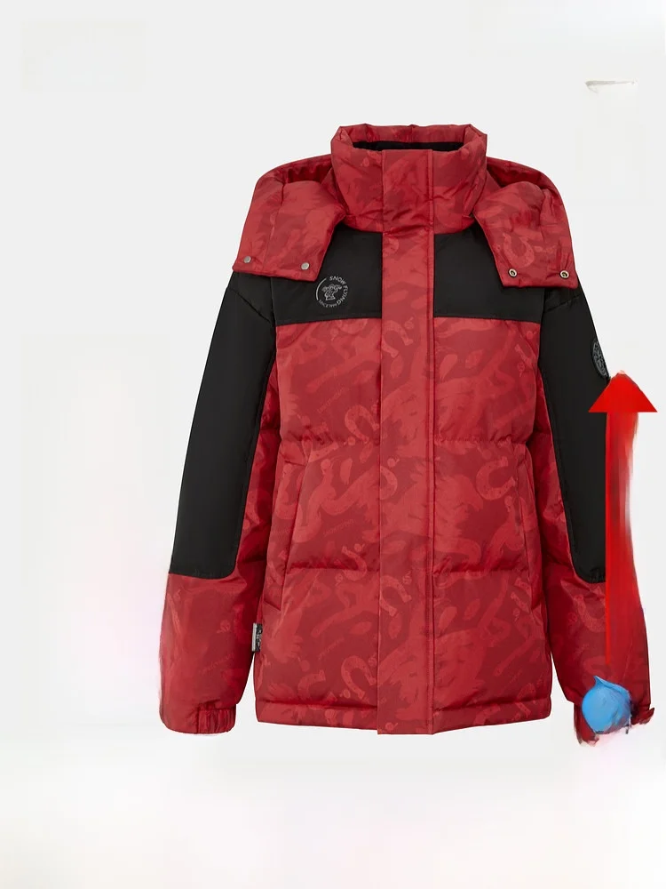 Snow Flng 2026 Spring New Retro Sport Women's ort down Jaet Faion Color Blo Ci Casual Daily Commute Travel Warmth
Snow Flng 2026 Spring New Retro Sport Women's ort down Jaet Faion Color Blo Ci Casual Daily Commute Travel Warmth