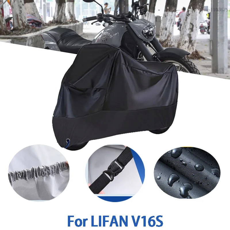 Motorcycle Full Covers For LIFAN V16S Car Outdoors Sun Protection Dust No Ear Thickened Oxford Clothcover Accessories
Motorcycle Full Covers For LIFAN V16S Car Outdoors Sun Protection Dust No Ear Thickened Oxford Clothcover Accessories