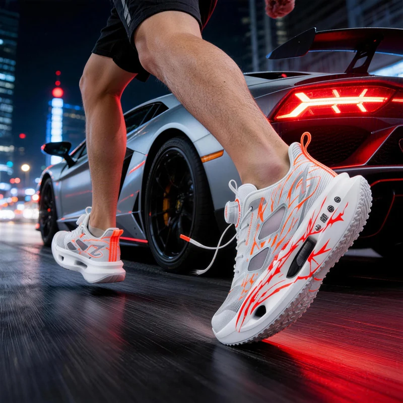 Summer Leisure Running Sneakers for Men Ventilated Fine Mesh Flexible Outsole Anti Abrasion Daily Street Walking Footwear
Summer Leisure Running Sneakers for Men Ventilated Fine Mesh Flexible Outsole Anti Abrasion Daily Street Walking Footwear