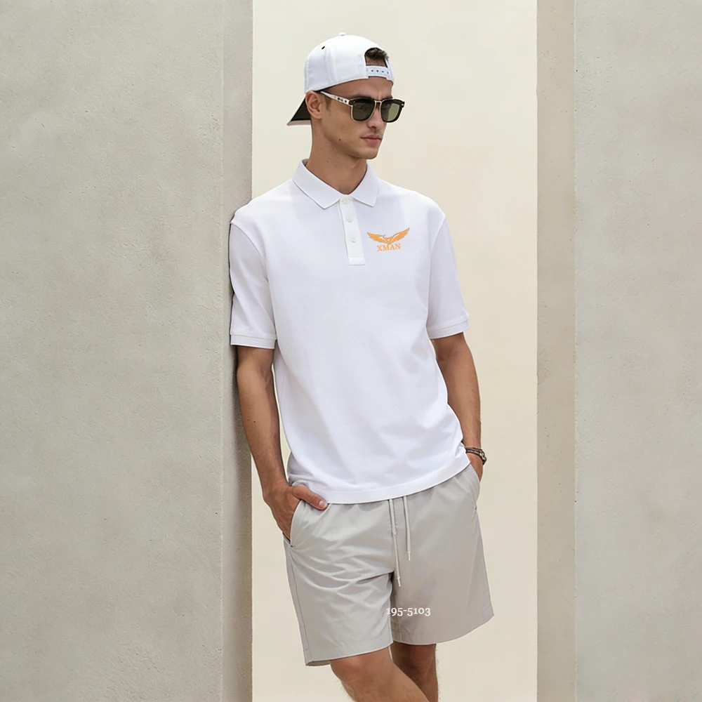 Men's summer simple short-sleeved POLO shirt men street casual formal business social T-shirt outdoor sports fitness polo shirt
Men's summer simple short-sleeved POLO shirt men street casual formal business social T-shirt outdoor sports fitness polo shirt