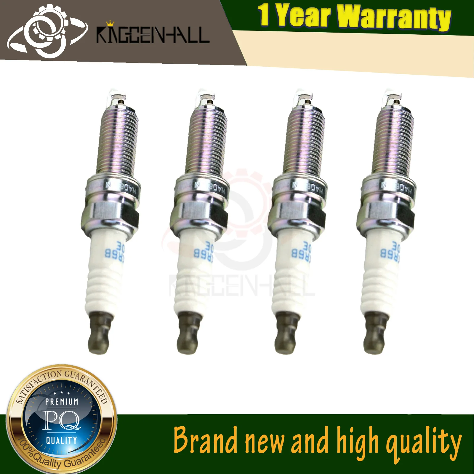 4pcs Iridium Spark Plug for Hyundai Veloster Accent Elantra 1.4L 1.8L 2.0L Kia Rio Soul 1.6L 18855-10060
4pcs Iridium Spark Plug for Hyundai Veloster Accent Elantra 1.4L 1.8L 2.0L Kia Rio Soul 1.6L 18855-10060
