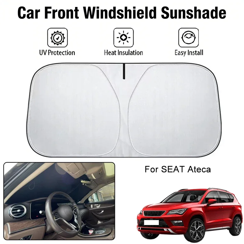 Foldable Car Windshield Sun Shade UV Block Heat Insulation For SEAT Ateca Interior Protection Accessories
Foldable Car Windshield Sun Shade UV Block Heat Insulation For SEAT Ateca Interior Protection Accessories