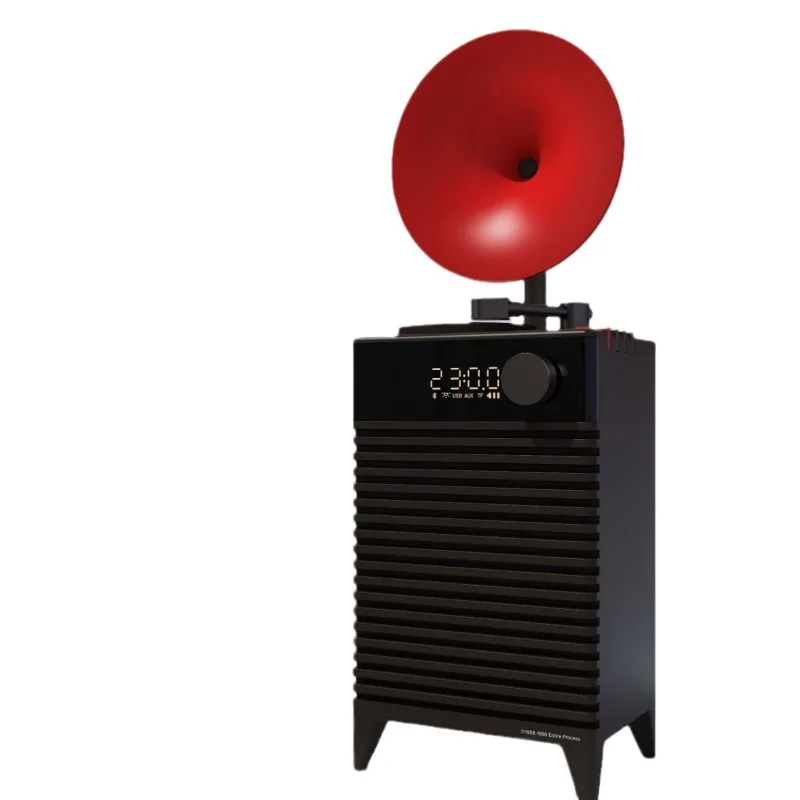 Retro modern bluetooth speaker card outdoor portable wireless audio subwoofer multi-function clock
Retro modern bluetooth speaker card outdoor portable wireless audio subwoofer multi-function clock