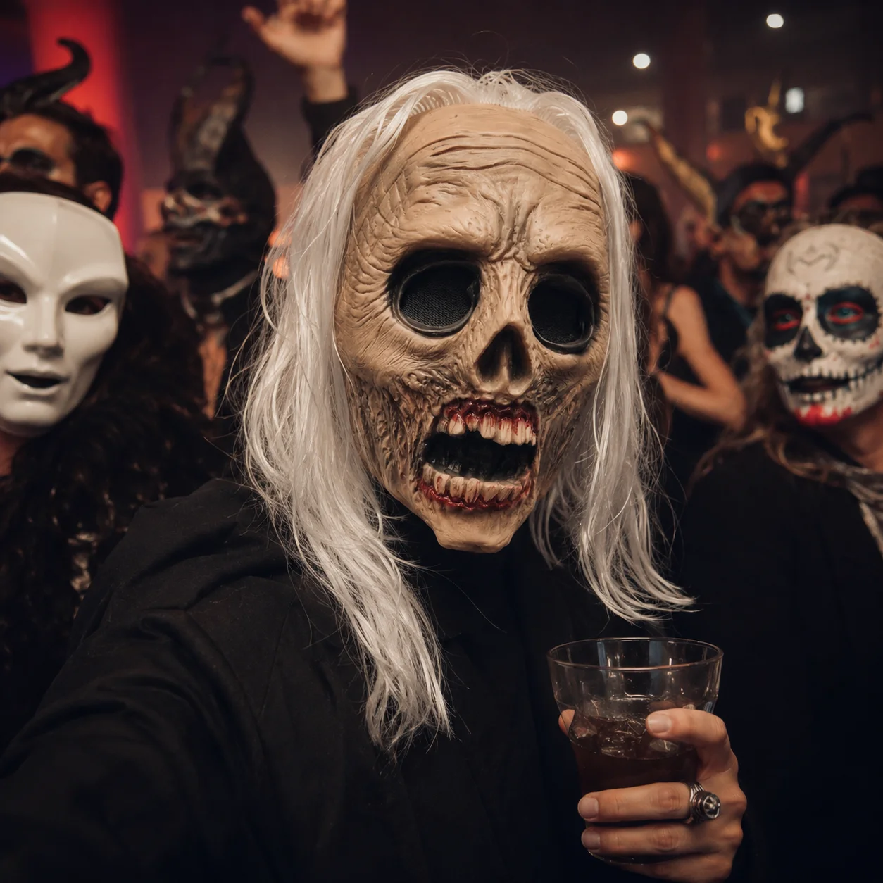 Halloween Mask Cosplay Latex Headgear Zombie Ghost Skull Monster Corpse Horror Haunted Escape Room Prank Prop Costume Adult
Halloween Mask Cosplay Latex Headgear Zombie Ghost Skull Monster Corpse Horror Haunted Escape Room Prank Prop Costume Adult