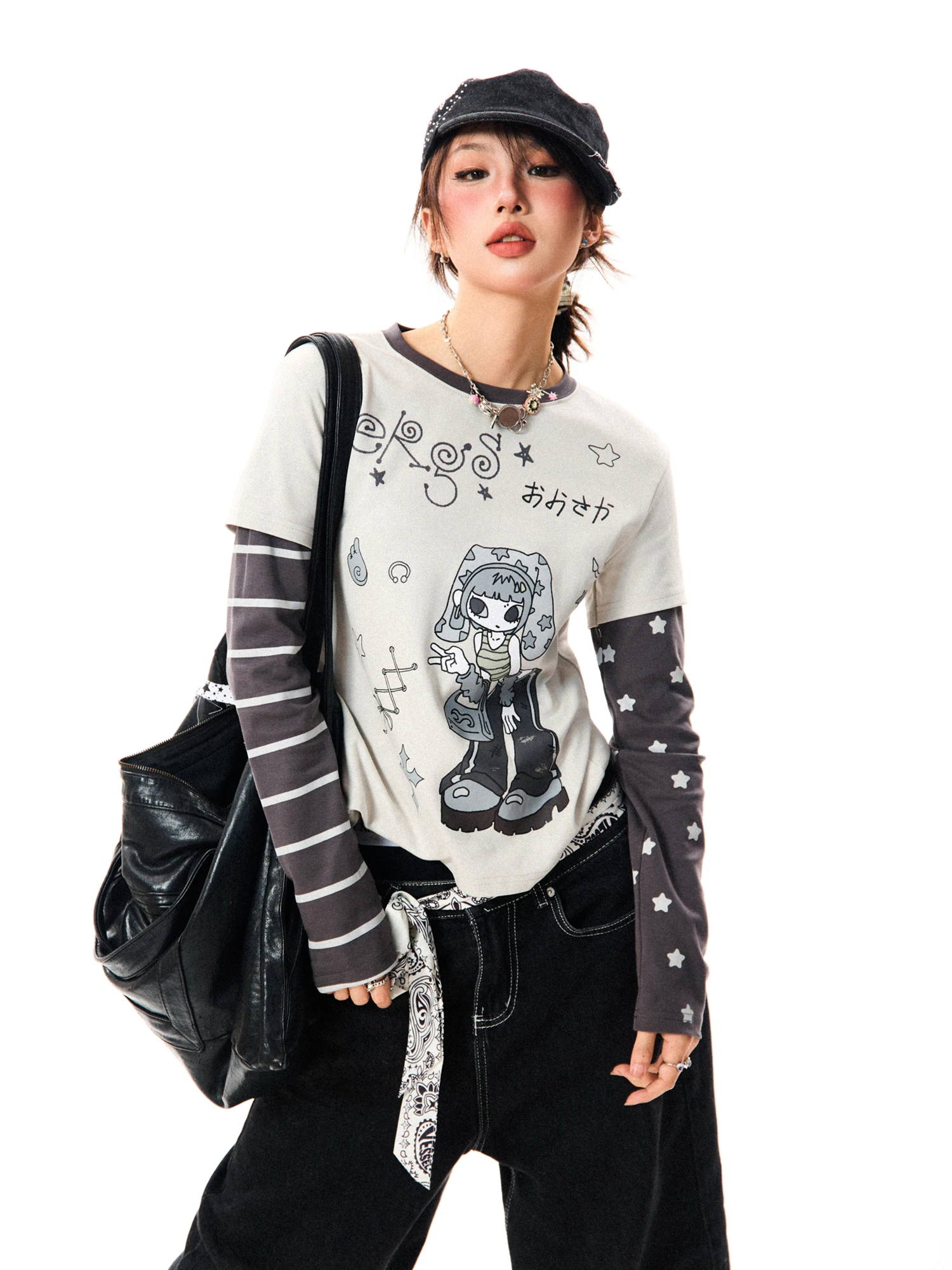 Young Stage Early Autumn Color Blo Long Sve T-irt Women's Y2K Slim Fit Yellow Top Commute Sle Retro Print Moisture W...
Young Stage Early Autumn Color Blo Long Sve T-irt Women's Y2K Slim Fit Yellow Top Commute Sle Retro Print Moisture W...