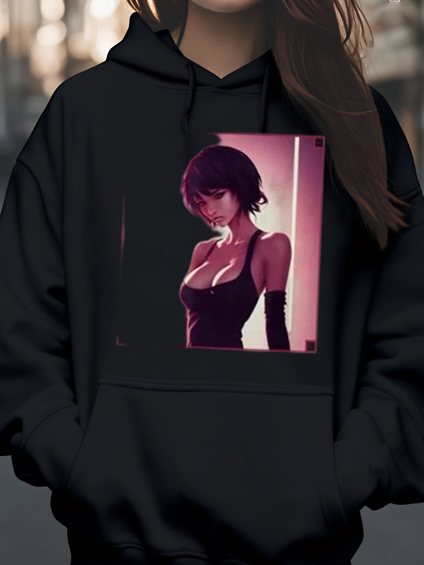 Толстовка с принтом для девочек в стиле аниме, повседневная одежда на День святого Валентина, женская мода
Толстовка с принтом для девочек в стиле аниме, повседневная одежда на День святого Валентина, женская мода