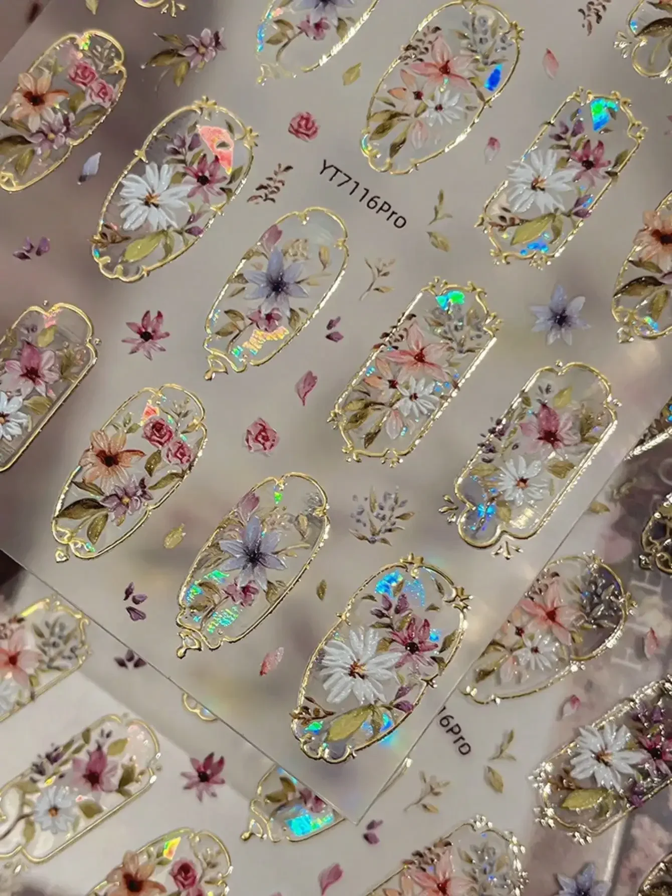 Window Decorations Nail Art Stickers , 1pc Retro And Luxurious Hot Stamping Gold 5D Embossed Self-Adhesive DIY Nail Stickers And Decals - Nail Supplies And Nail Charms For Girls And Women-Autumn Winter Nails For Nail Art Home Salon
Window Decorations Nail Art Stickers , 1pc Retro And Luxurious Hot Stamping Gold 5D Embossed Self-Adhesive DIY Nail Stickers And Decals - Nail Supplies And Nail Charms For Girls And Women-Autumn Winter Nails For Nail Art Home Salon