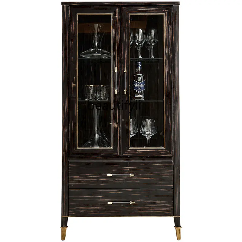 yj Post-Modern Light Luxury Wine Cabinet Solid Wood Tempered Glass Simple Luxury High Display Cabinet Wine Cabinet
yj Post-Modern Light Luxury Wine Cabinet Solid Wood Tempered Glass Simple Luxury High Display Cabinet Wine Cabinet