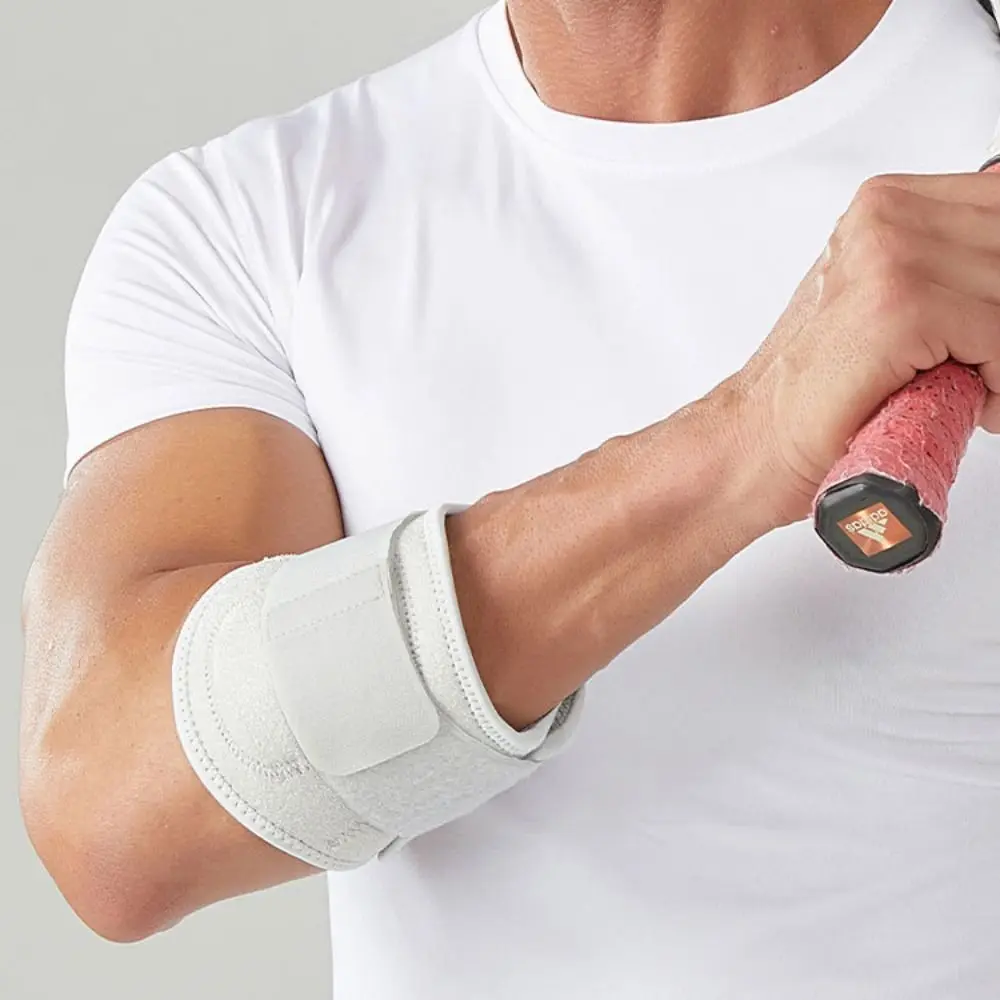 Nylon Fitness Elbow Brace Wear-resistant Adjustable Compression Elbow Support Pads Protection Elastic Breathable Arm Pad
Nylon Fitness Elbow Brace Wear-resistant Adjustable Compression Elbow Support Pads Protection Elastic Breathable Arm Pad