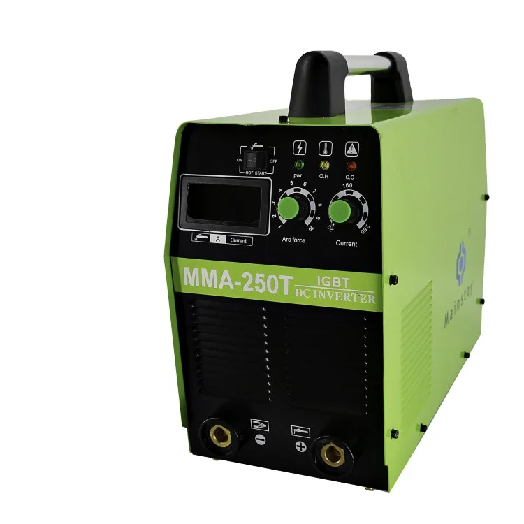 New DC Motor 250 Amps Inverter MMA Welding Machine 220V or 3 Phase Single/3 Phase Building Equipment
New DC Motor 250 Amps Inverter MMA Welding Machine 220V or 3 Phase Single/3 Phase Building Equipment