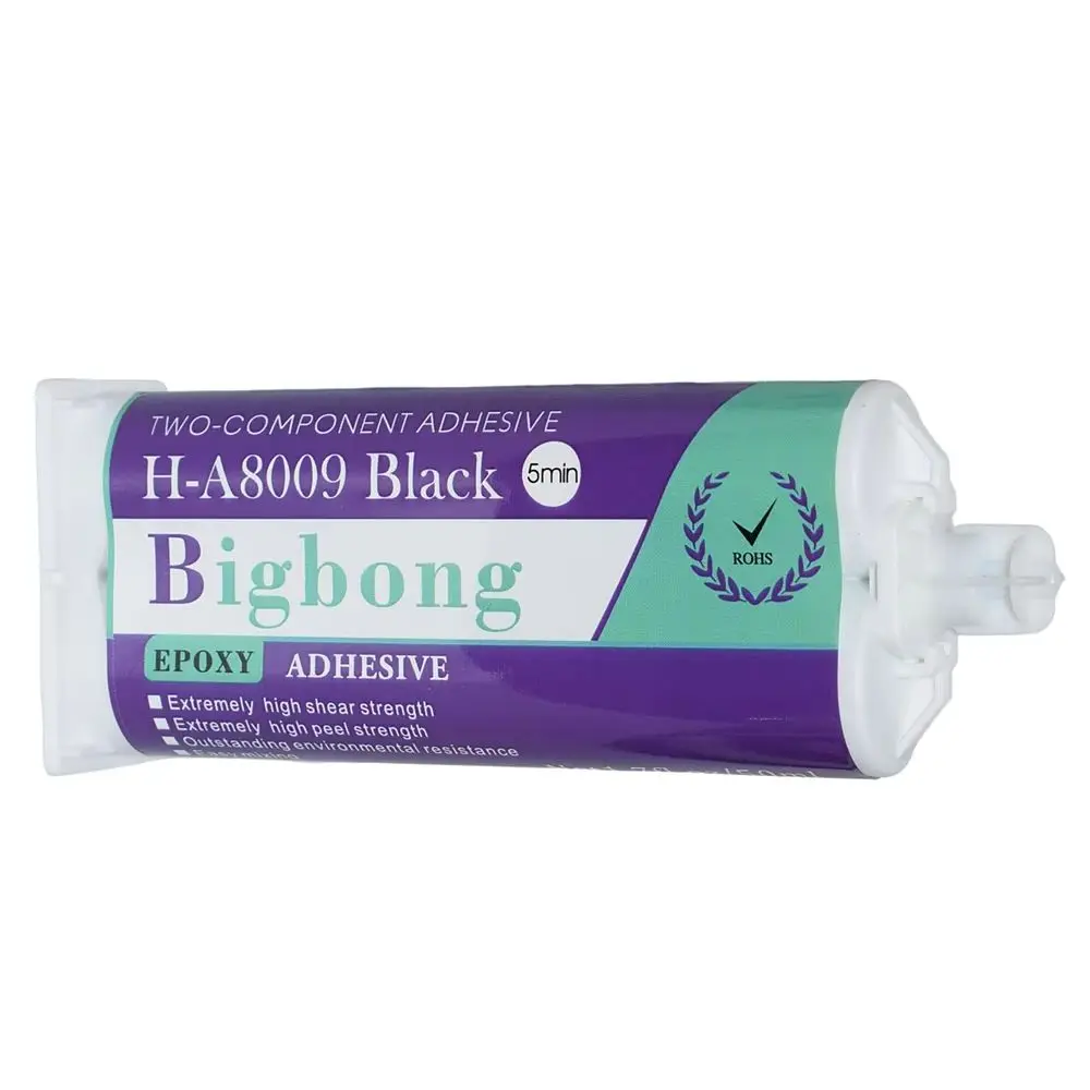 Black Epoxy Resin 50ml Caulk Adhesives 1:1 Two-component AB Glues Strong Structural Adhesive for 50ml 1:1 Glue Guns Dispenser
Black Epoxy Resin 50ml Caulk Adhesives 1:1 Two-component AB Glues Strong Structural Adhesive for 50ml 1:1 Glue Guns Dispenser