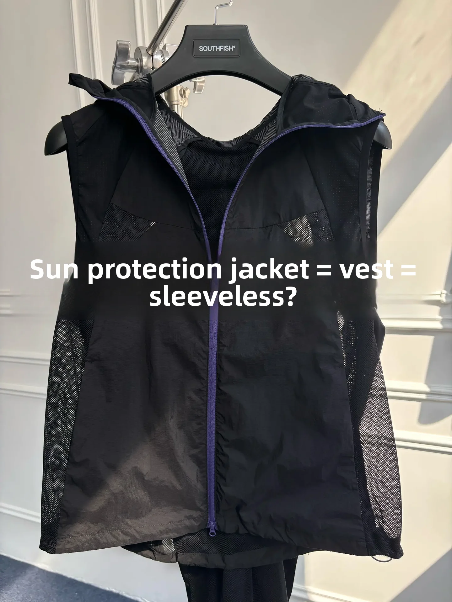 Men's Summer Motorcycle Sun Protection Clothing Fly Fish Structure Breathable Patchwork Quick Dry Mesh Vest Removable Sleeve
Men's Summer Motorcycle Sun Protection Clothing Fly Fish Structure Breathable Patchwork Quick Dry Mesh Vest Removable Sleeve