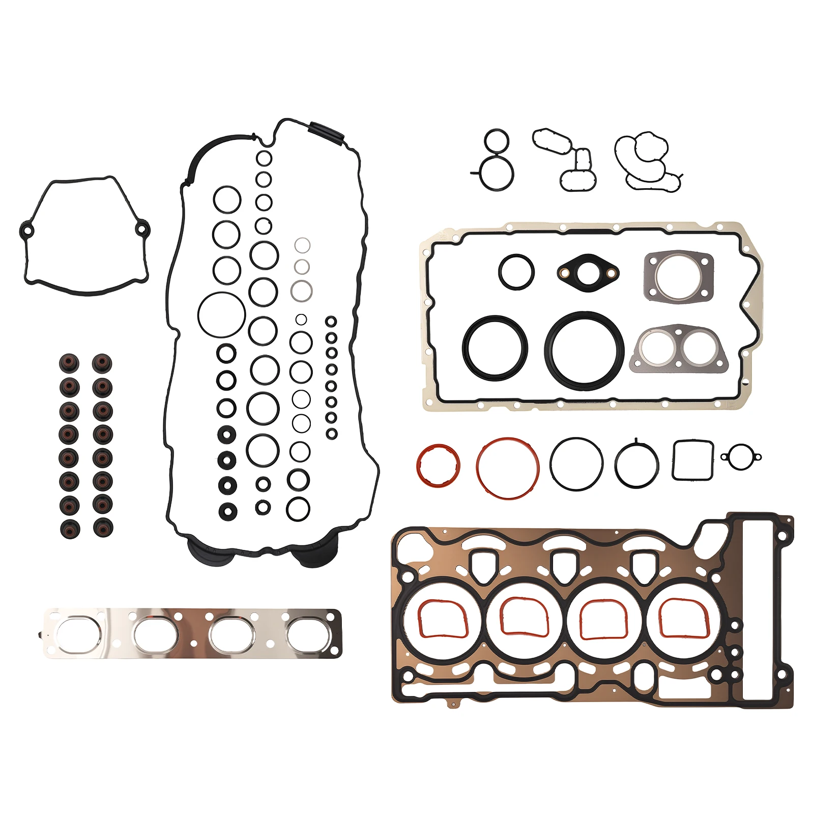 N46N Engine Rebuild Overhaul Gaskets Kit For BMW E81 E88 E90 320i 2.0 L4 Set
N46N Engine Rebuild Overhaul Gaskets Kit For BMW E81 E88 E90 320i 2.0 L4 Set