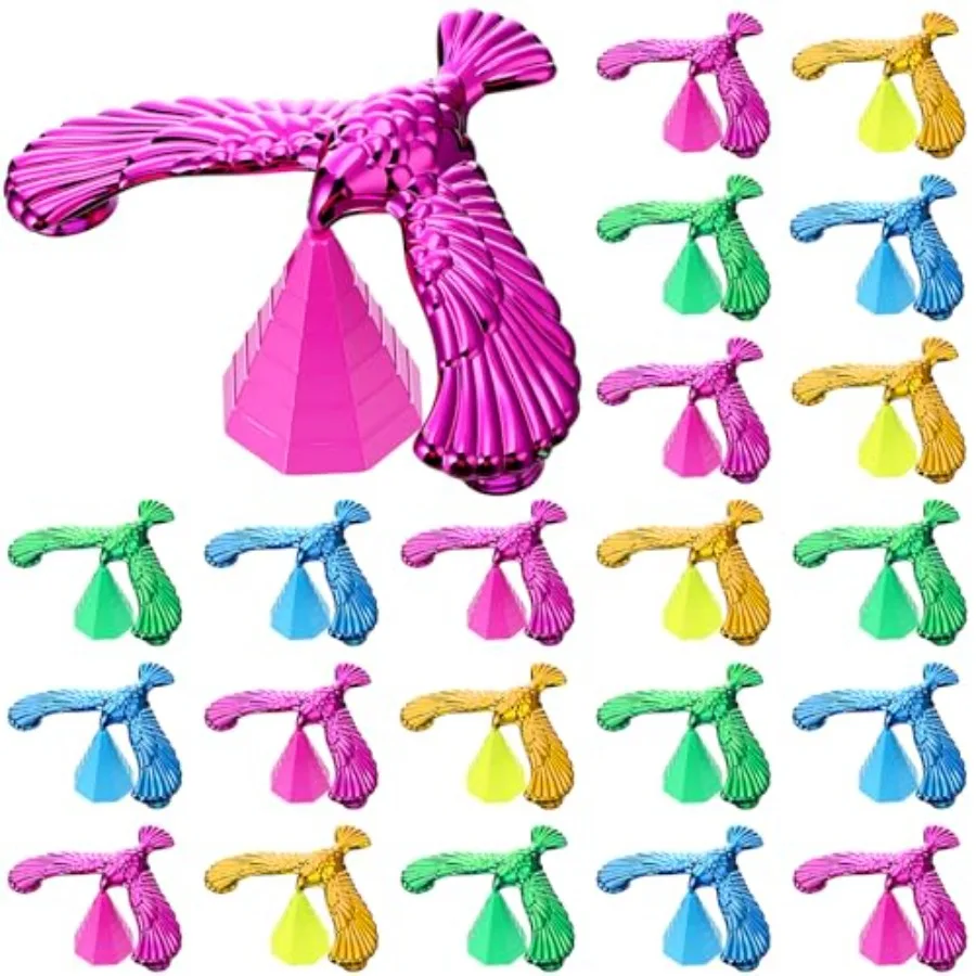 Quality Assurance 24 Pcs Balance Birds Bulk Gravity Eagle Bird with Pyramid Combination Set Back to School Student Gifts Scienc
Quality Assurance 24 Pcs Balance Birds Bulk Gravity Eagle Bird with Pyramid Combination Set Back to School Student Gifts Scienc