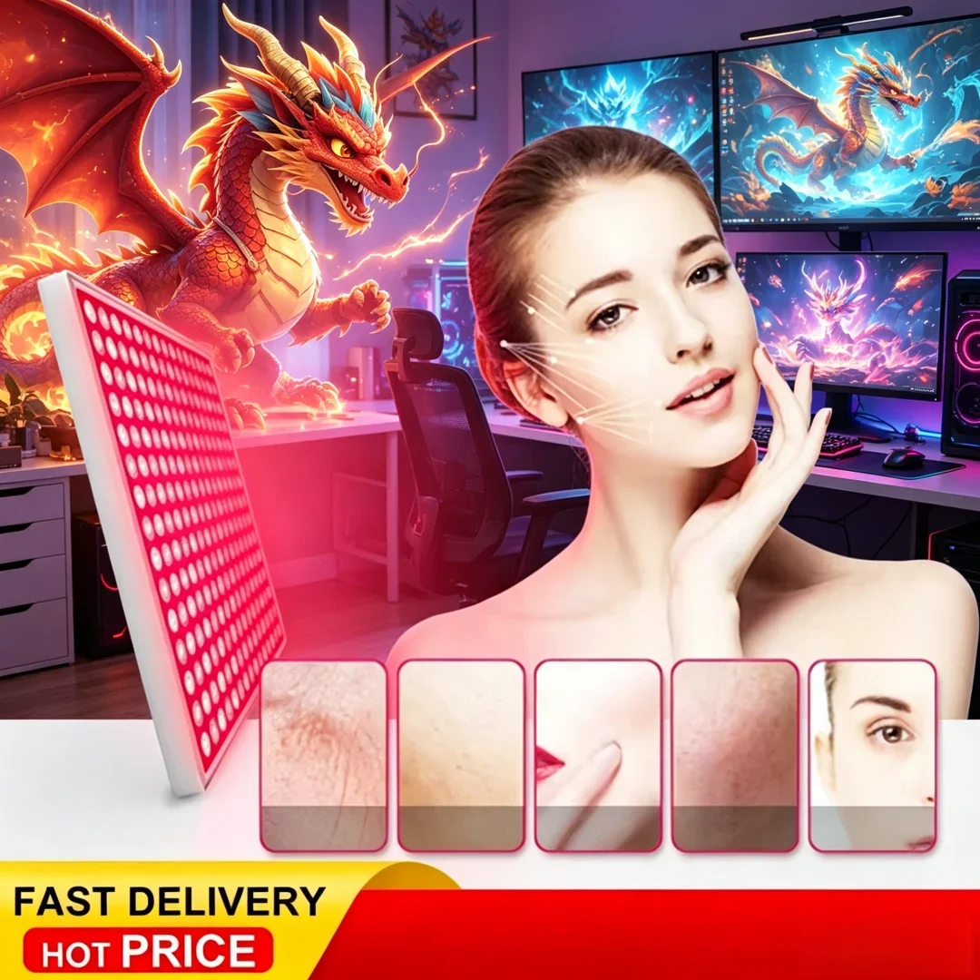 Alluring Red LED Phototherapy Combination Panel Trendy Beauty Panel Lamp 660nm/850nm Stylish Home Heating Lamp Instrument 45W
Alluring Red LED Phototherapy Combination Panel Trendy Beauty Panel Lamp 660nm/850nm Stylish Home Heating Lamp Instrument 45W