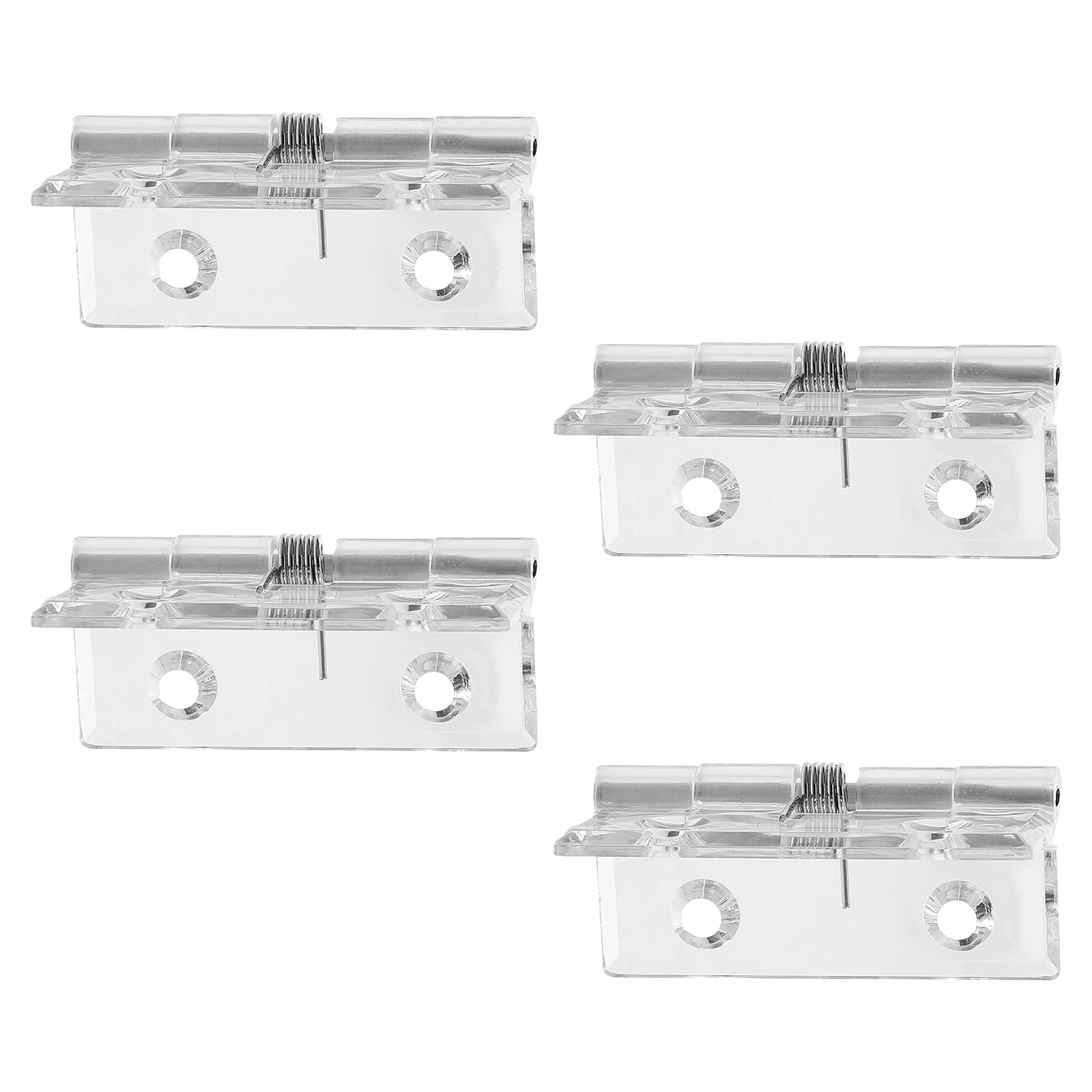 4 set Self-Closing Hinges For Doors Cabinet Plastic Transparent Acrylic Spring Loaded Hidden Door Hardware Auto
4 set Self-Closing Hinges For Doors Cabinet Plastic Transparent Acrylic Spring Loaded Hidden Door Hardware Auto
