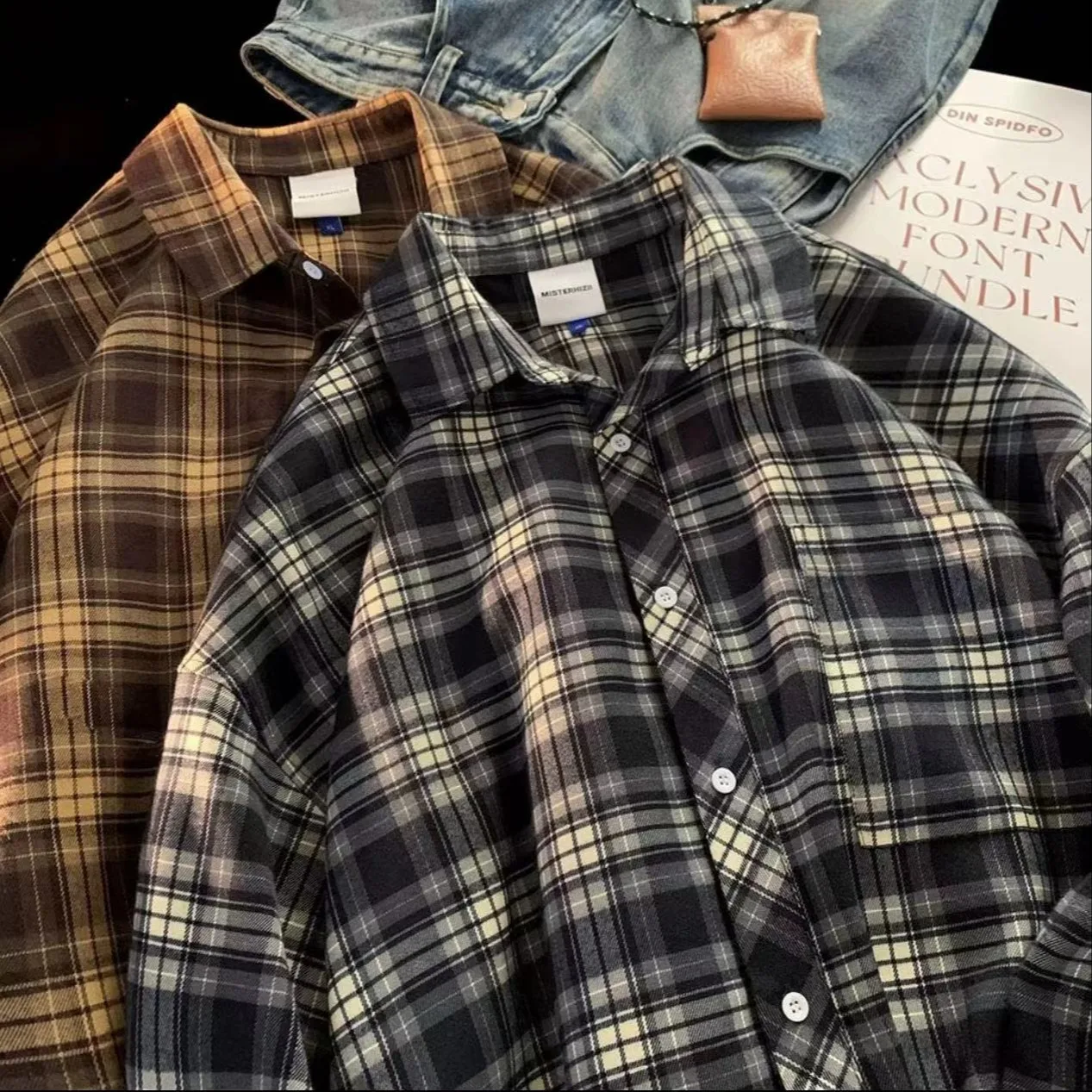 Японская высококачественная клетчатая тонкая верхняя одежда для женщин на весну-осень, свободного кроя, повседневная, модная, с защитой от солнца
Японская высококачественная клетчатая тонкая верхняя одежда для женщин на весну-осень, свободного кроя, повседневная, модная, с защитой от солнца