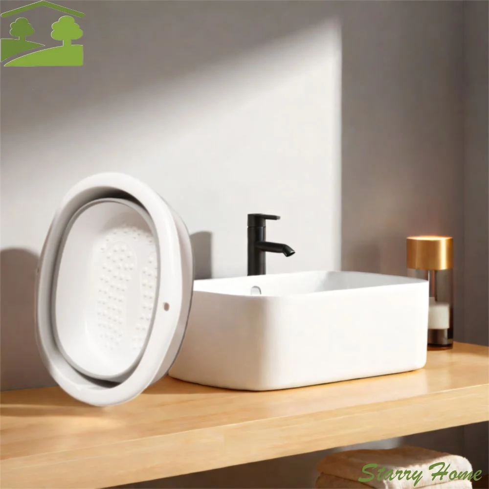 Thickened Foot Bath Bucket Retractable with Hanging Hole Foldable Water Bucket Portable High Temperature Resistance
Thickened Foot Bath Bucket Retractable with Hanging Hole Foldable Water Bucket Portable High Temperature Resistance