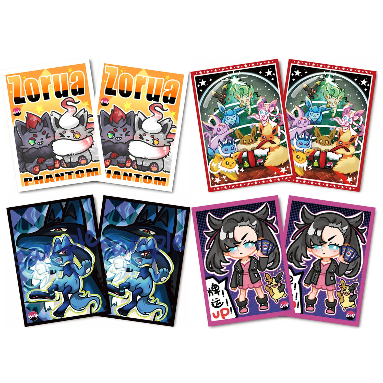 67X92 мм 64 шт./компл. Diy Self Made Ptcg Trainer Marnie Card Sleeves Ws Opcg Ptcg Slowpoke Lucario Card Защитный чехол Подарочные игрушки
67X92 мм 64 шт./компл. Diy Self Made Ptcg Trainer Marnie Card Sleeves Ws Opcg Ptcg Slowpoke Lucario Card Защитный чехол Подарочные игрушки