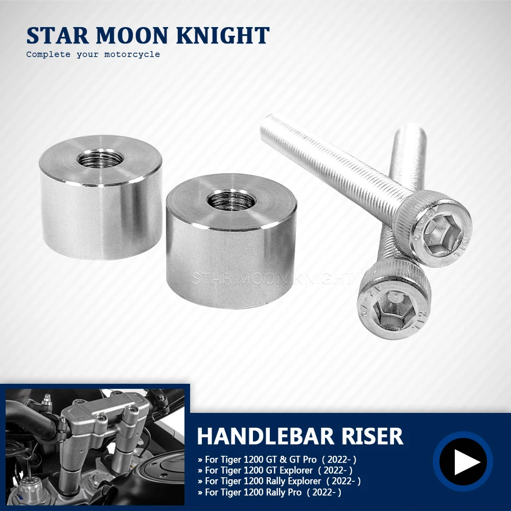 For Tiger 1200 Tiger1200 GT Pro Explorer Rally 2022 2023 - Motorcycle Handle Bar Riser Clamp Extend Handlebar Adapter Mount
For Tiger 1200 Tiger1200 GT Pro Explorer Rally 2022 2023 - Motorcycle Handle Bar Riser Clamp Extend Handlebar Adapter Mount