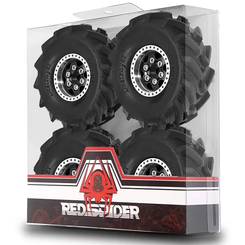1.0 Beadlock Wheels and MUD Tires Set for 1/24 1/18 RC Crawler Car SCX24 TRX4M FCX24M FCX18 TRX4M UTB18
1.0 Beadlock Wheels and MUD Tires Set for 1/24 1/18 RC Crawler Car SCX24 TRX4M FCX24M FCX18 TRX4M UTB18