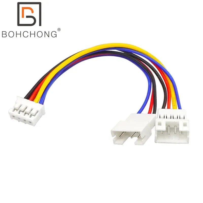 VGA Video Graphic Card PH2.0 4Pin Fan Splitter Adapter Cables Mini 4Pin GPU Fan Extension Cables 15cm 30cm