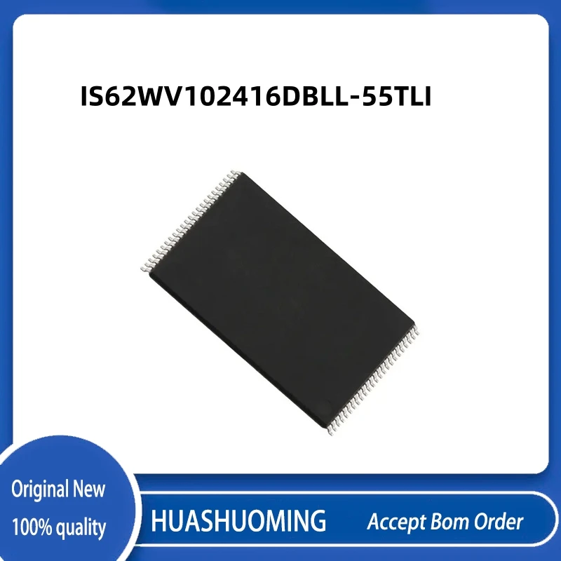 5PCS/Lot IS62WV102416DBLL-55TLI IS62WV102416DBLL IS62WV102416 TSOP48
5PCS/Lot IS62WV102416DBLL-55TLI IS62WV102416DBLL IS62WV102416 TSOP48