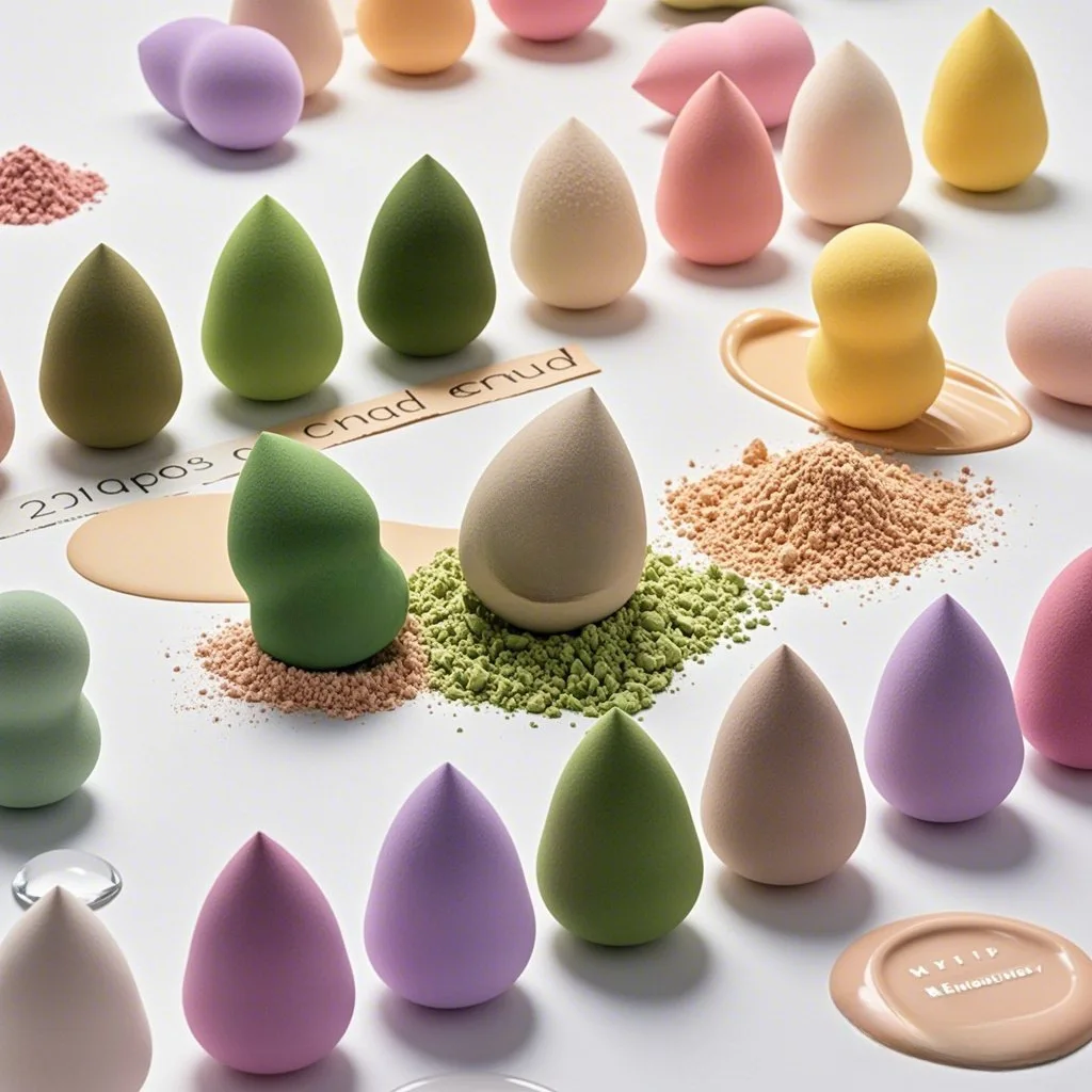 60Pcs Mini Cosmetic Egg Wet and Dry Dual Use Foam Small Powder Puff Makeup Tools Makeup Sponge Cushion Foundation Powder Sponge
60Pcs Mini Cosmetic Egg Wet and Dry Dual Use Foam Small Powder Puff Makeup Tools Makeup Sponge Cushion Foundation Powder Sponge