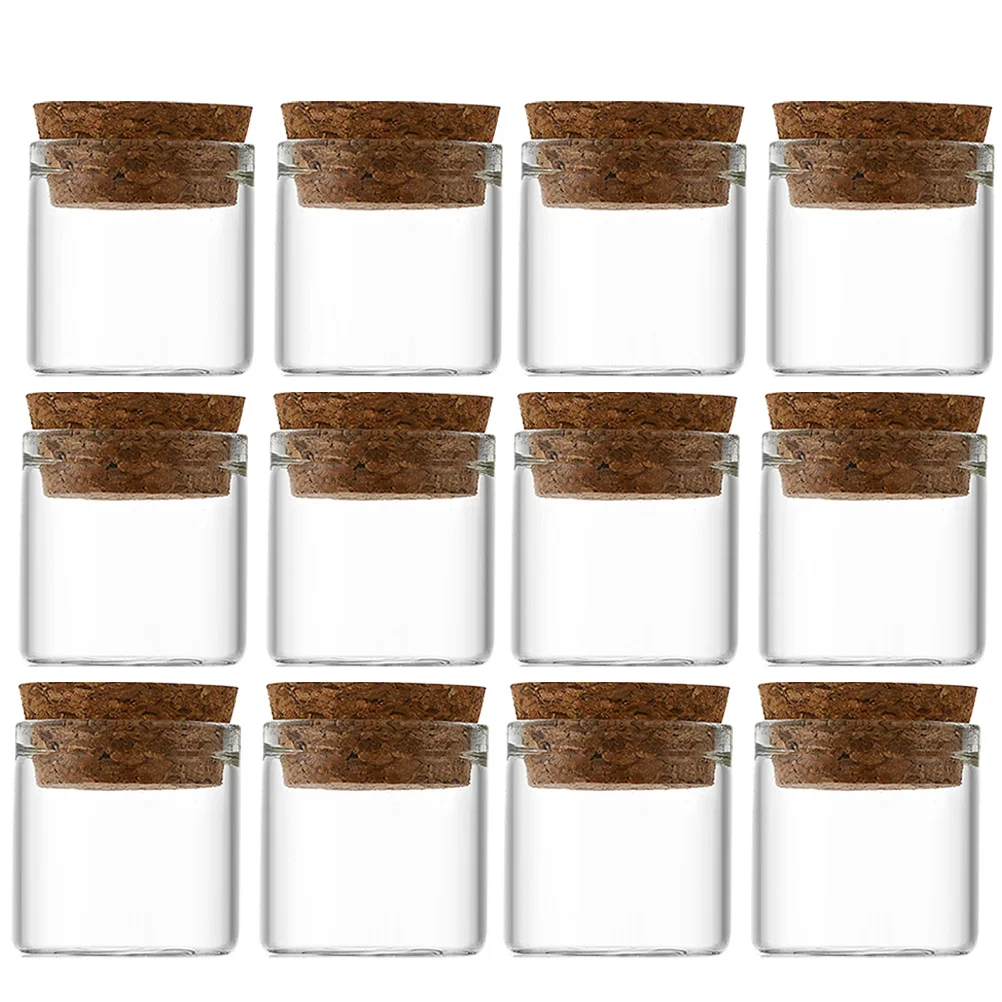 12Pcs Glass Bottles Wooden Cork Transparent Mini Wish Bottles Storage Containers Loose Tea Candy Storage Jars Tea Jars
12Pcs Glass Bottles Wooden Cork Transparent Mini Wish Bottles Storage Containers Loose Tea Candy Storage Jars Tea Jars
