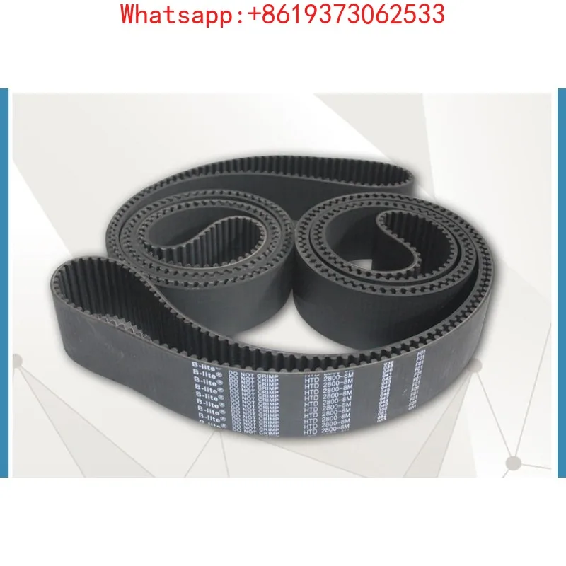 Rubber Timing Belt, Chassis Dynamometer, Drive Belt Industrial Belt HTD2800 1400 2240 4400
Rubber Timing Belt, Chassis Dynamometer, Drive Belt Industrial Belt HTD2800 1400 2240 4400