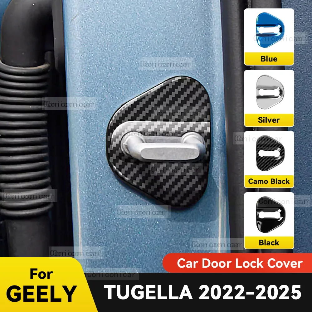 Car Door Lock Decoration Protection Cover flags emblem Stainless steel case for Geely Tugella 2021-2024 Accessories Accessory
Car Door Lock Decoration Protection Cover flags emblem Stainless steel case for Geely Tugella 2021-2024 Accessories Accessory