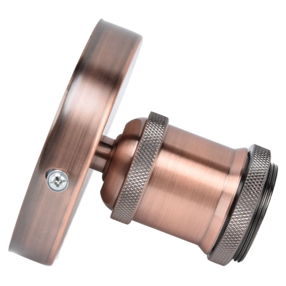Easy Aluminum + Iron + ABS Vintage Lamp Socket 100-240V E27/E26 Ceiling Lamp Holder Lamp Bulb Holder Socket Bedroom
Easy Aluminum + Iron + ABS Vintage Lamp Socket 100-240V E27/E26 Ceiling Lamp Holder Lamp Bulb Holder Socket Bedroom