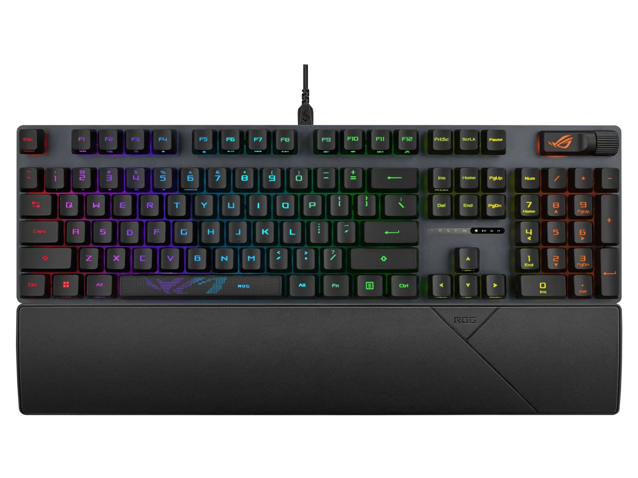 ASUS ROG Strix Scope II RX Gaming Keyboard - IP57-rated, Dampening Foam, Pre-lubed ROG RX Red Optical Switches, ABS Keycaps, multi-function controls, Xbox Game Bar function hotkeys, RGB - Black
ASUS ROG Strix Scope II RX Gaming Keyboard - IP57-rated, Dampening Foam, Pre-lubed ROG RX Red Optical Switches, ABS Keycaps, multi-function controls, Xbox Game Bar function hotkeys, RGB - Black