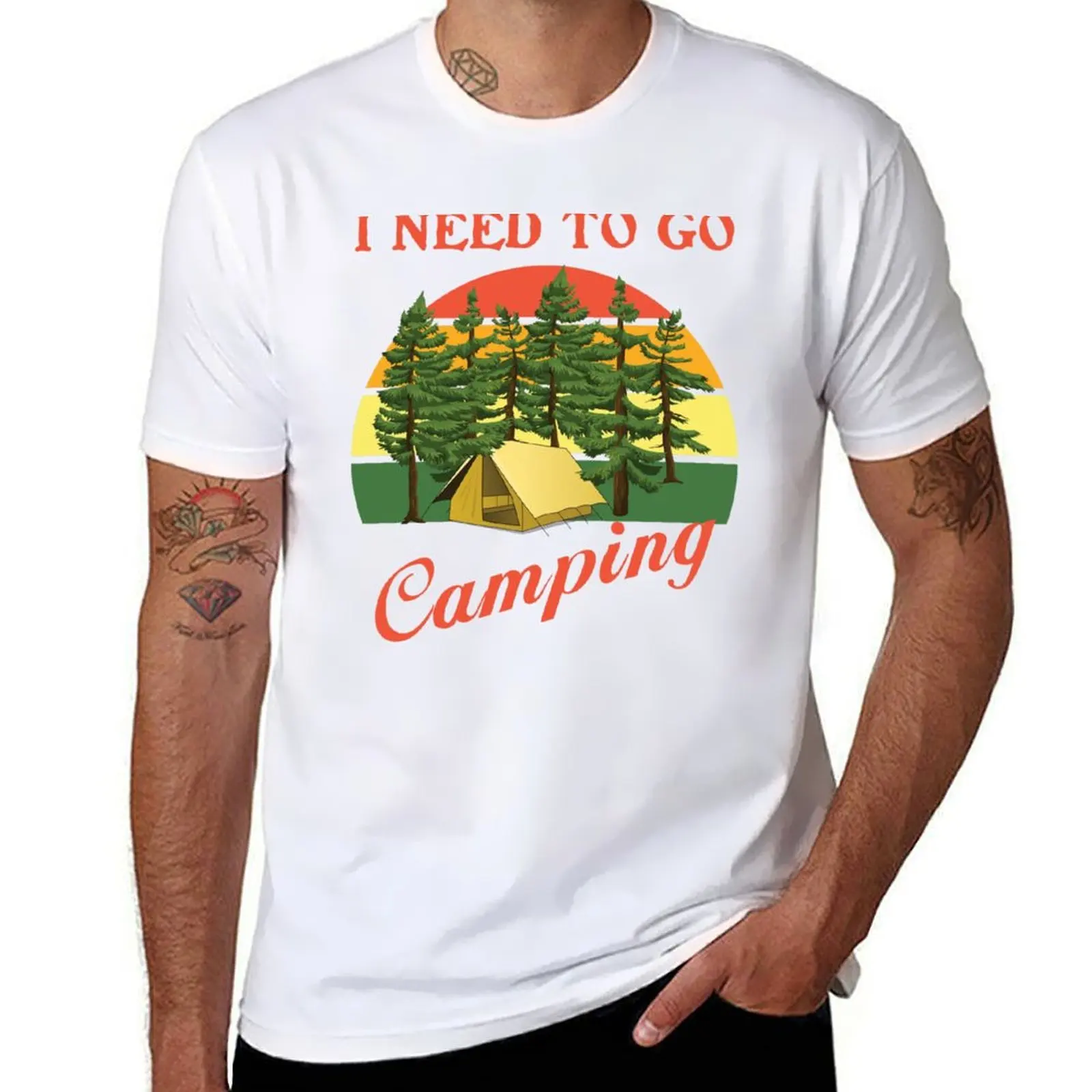 I Need To GO Camping by Tjays on a Fun T-Shirt man t shirt heavy cotton t shirts for man cotton funny T-Shirt
I Need To GO Camping by Tjays on a Fun T-Shirt man t shirt heavy cotton t shirts for man cotton funny T-Shirt