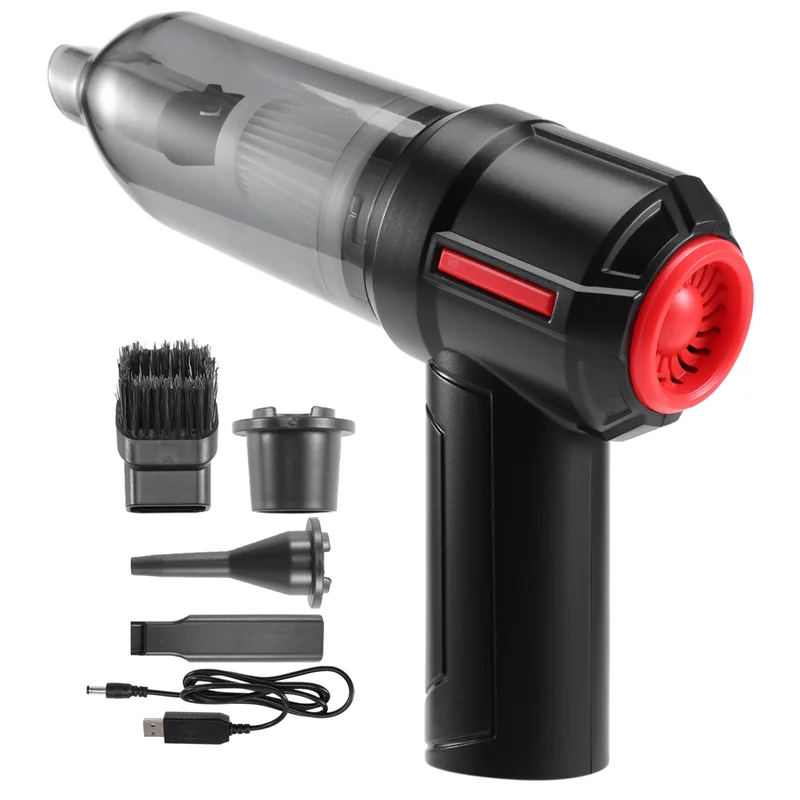 A94E-перезаряжаемый мини-пылесос со сжатым воздухом, 6000 PA, пыль для компьютера, клавиатуры, ноутбука, автомобильного пылесоса
A94E-перезаряжаемый мини-пылесос со сжатым воздухом, 6000 PA, пыль для компьютера, клавиатуры, ноутбука, автомобильного пылесоса