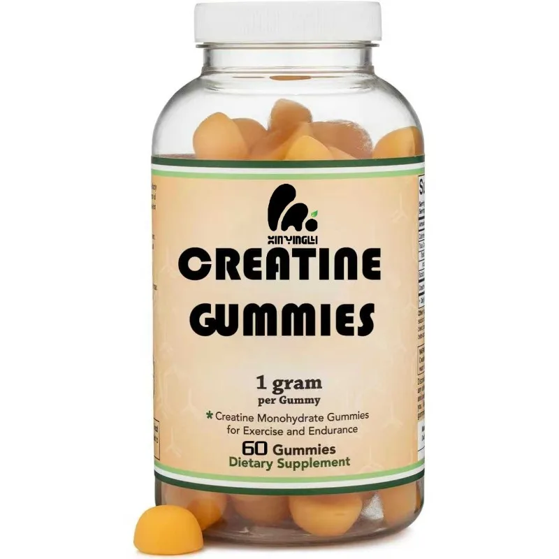 Creatine monohydrate gummies -1 gram per serving, 60 gummies- vegan safe, non GMO, gluten free
Creatine monohydrate gummies -1 gram per serving, 60 gummies- vegan safe, non GMO, gluten free