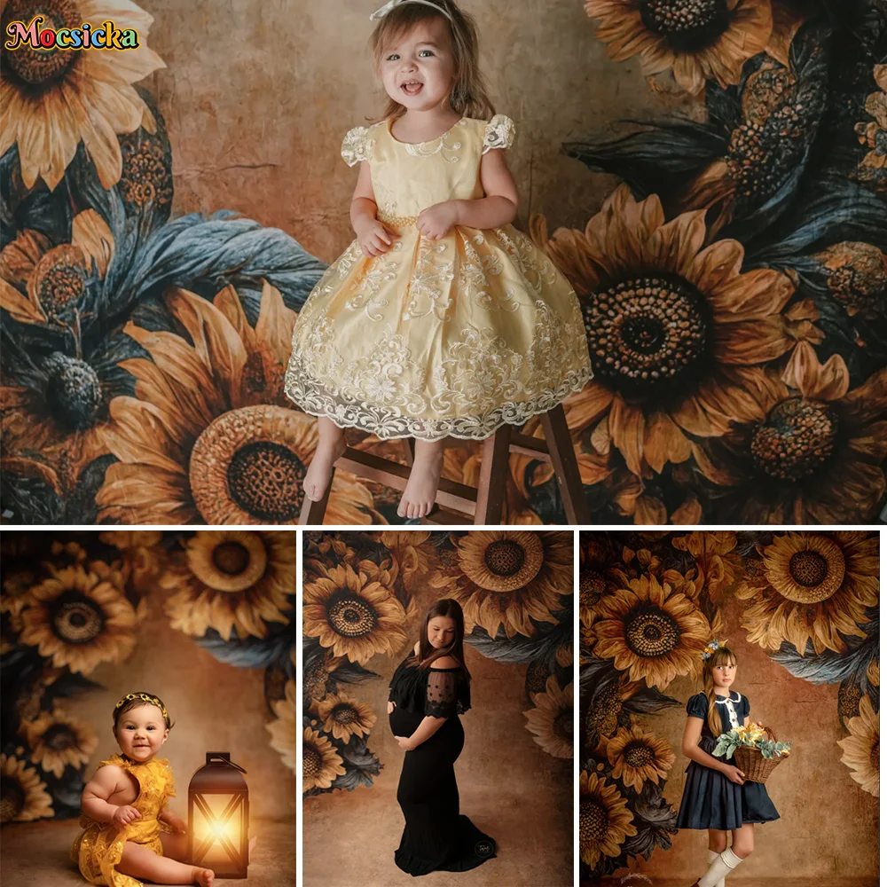 Sunflower Girl Studio Photo Background Oil Painting Art Abstract Photography Prop Backdrop Newborn Maternity Portrait Photobooth
Sunflower Girl Studio Photo Background Oil Painting Art Abstract Photography Prop Backdrop Newborn Maternity Portrait Photobooth