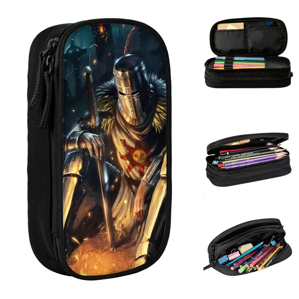 Пеналы Solaire Of Astora, тематические пеналы по игре Dark Souls, вместительные сумки для ручек и карандашей, школьные подарки и аксессуары для детей и студентов
Пеналы Solaire Of Astora, тематические пеналы по игре Dark Souls, вместительные сумки для ручек и карандашей, школьные подарки и аксессуары для детей и студентов
