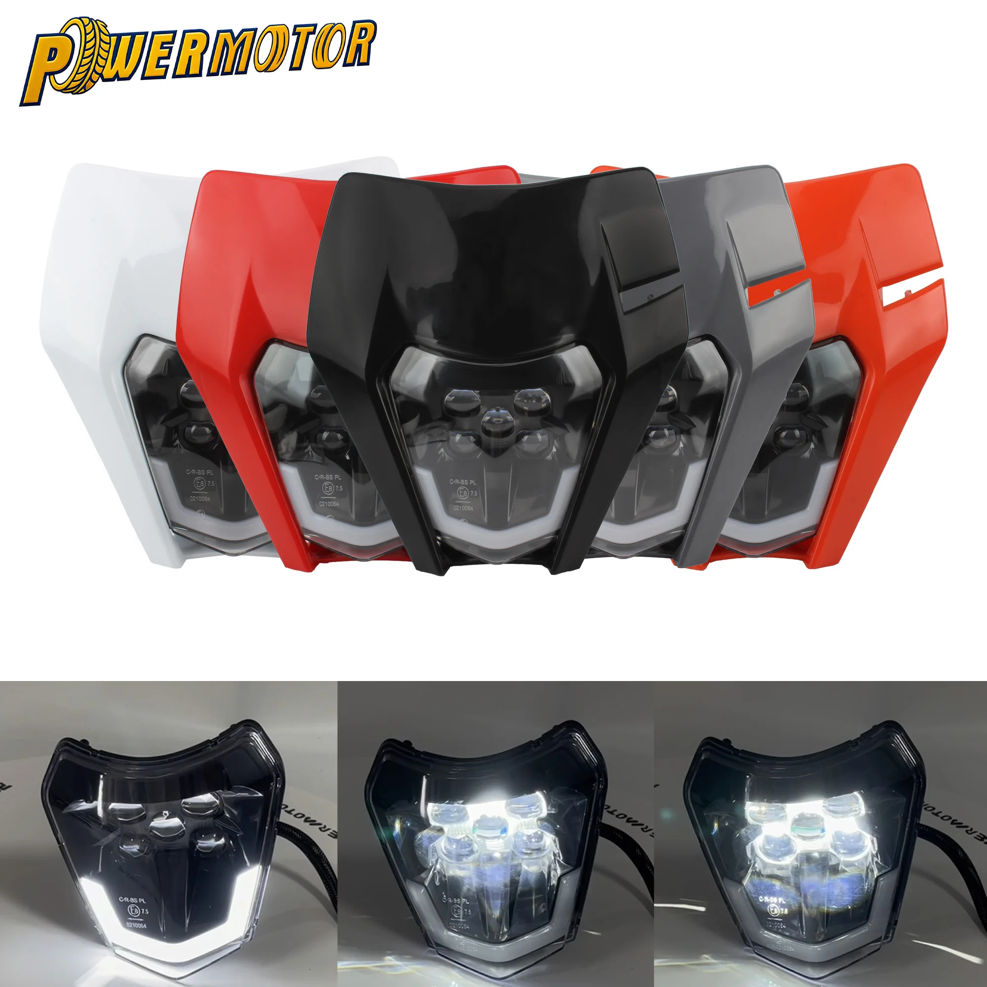 For KTM Motorcycle LED Headlight EXC EXCF SX SXF XC XCF XCW XCFW 125 250 300 350 450 2017 2018 2019 Dirt Bike Motocross Headlamp
For KTM Motorcycle LED Headlight EXC EXCF SX SXF XC XCF XCW XCFW 125 250 300 350 450 2017 2018 2019 Dirt Bike Motocross Headlamp