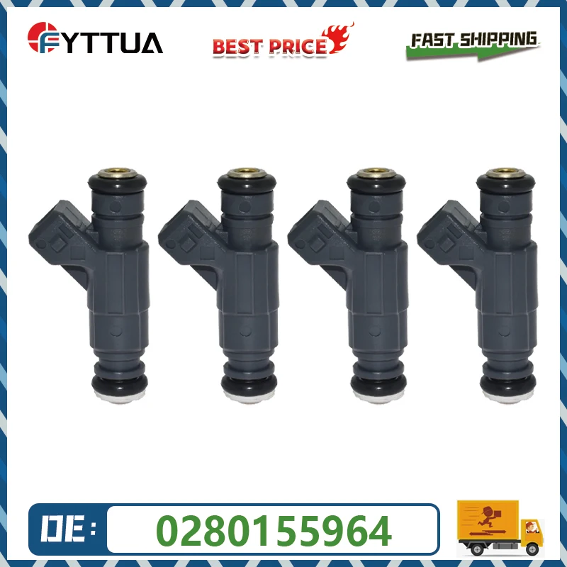4pcs Fuel injector 0280155964 for Suzuki Alto Chery QQ 3 Chang'an Star Hafei Injection Injectors Fuel System Replacement
4pcs Fuel injector 0280155964 for Suzuki Alto Chery QQ 3 Chang'an Star Hafei Injection Injectors Fuel System Replacement