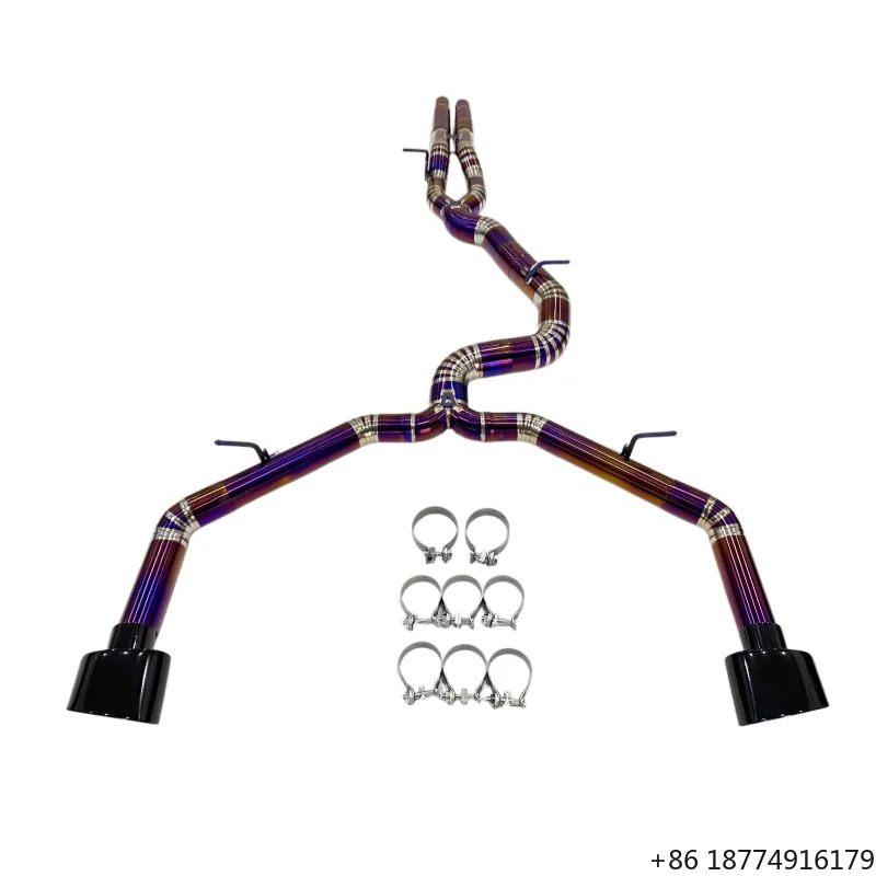 High Quality Titanium Exhaust for TTRS RS3 2.5T Racing Titanium Exhaust Pipe
High Quality Titanium Exhaust for TTRS RS3 2.5T Racing Titanium Exhaust Pipe