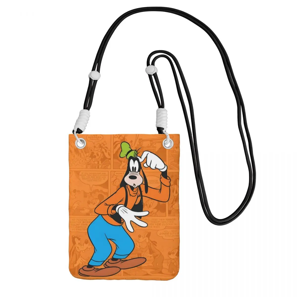 Custom Cool Goofy Mobile Phone Bag for Traveling Men Women Cartoons Small Crossbody Purse Smart Phone Wallet With Strap
Custom Cool Goofy Mobile Phone Bag for Traveling Men Women Cartoons Small Crossbody Purse Smart Phone Wallet With Strap