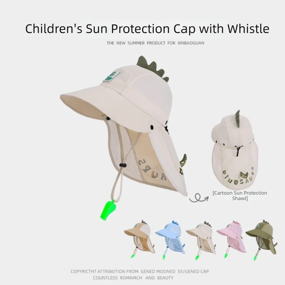Big Brim Children's Sun Hat Extended Shawl Foldable Kids Whistle Sunscreen Hat Cap Sun Protection Children Beach Cap Outdoor
Big Brim Children's Sun Hat Extended Shawl Foldable Kids Whistle Sunscreen Hat Cap Sun Protection Children Beach Cap Outdoor
