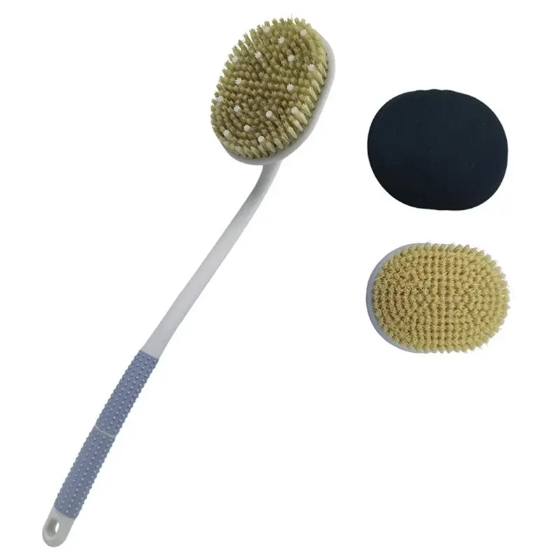 AC23-Body Shower Brush Back Scrubber Long Handle Bath Brush Anti Slip With Stiff Soft Bristles Showering Exfoliator Wet
AC23-Body Shower Brush Back Scrubber Long Handle Bath Brush Anti Slip With Stiff Soft Bristles Showering Exfoliator Wet